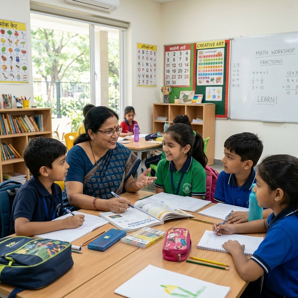 A personalised study plan session at Reportcards - A Learning Centre, Jaipur