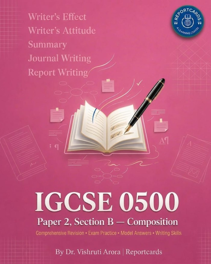 IGCSE 0500 Paper 2, Section B — Composition workbook cover
